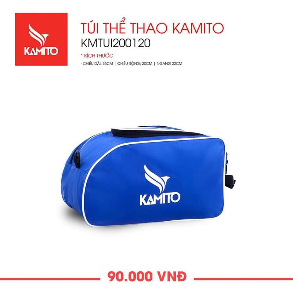 Túi đựng giày Kamito 2 ngăn màu xanh dương